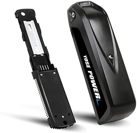 Yose 36V 13Ah 48V 13Ah Electric Bicycle Battery Down Tube Battery Safe Lock Led Indicator Light