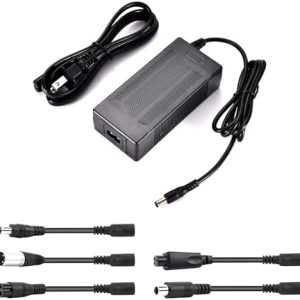 Gotrax, Jetson, hiboy 29.4V 1.5A Electric Scooter E-Bike Charger - 6 Plugs Replacement for 25.2V Lithium Battery | 29.4