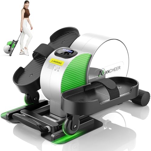 ANCHEER High-End Under Desk Elliptical Machine for Seniors - Portable & Mini Leg Exerciser While Sitting. Perfect Gift f