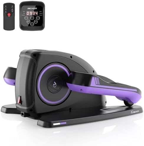 ANCHEER Quiet Elliptical Machine for Seniors Office Home Exercise