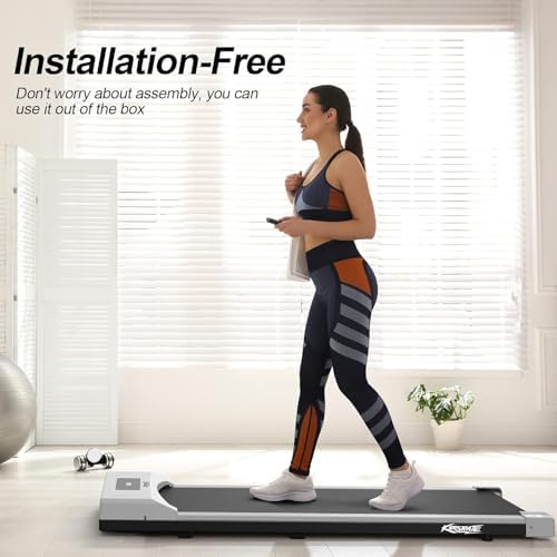 ANCHEER Walking Pads, |5HP Compact Running Machine for Home/Gym, Ultra-Quiet and Installation-Free
