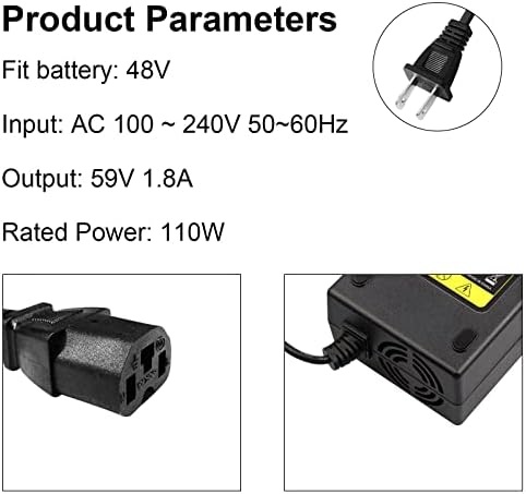 Fancy Buying 48V 12AH Lead Acid Battery Charger for Electric Bicycle Motor Bike - Fast Charging, Durable Battery, Ideal