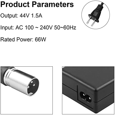 TREE.NB 5|6V 2A Charger for Lithium Battery with 5.5x|1mm Jack Round Connector, GOTRAX GXL V2/G2/G3/G4/Apex/Glider/XR El