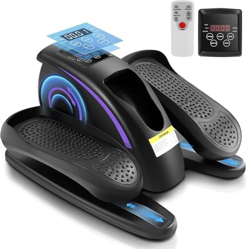 ANCHEER Electric Seated Pedal Exerciser for Seniors at Home ANCHEER Portable Quiet Elliptical Machine for Home Exercise