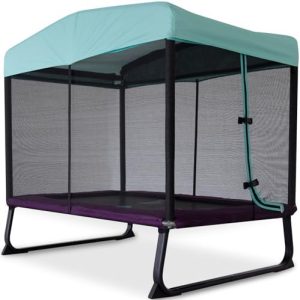 Skywalker 6x4FT Kids Mini Trampoline - Durable Steel Frame for Toddlers & Kids | Skywalker 6x4FT Kids Mini Trampoline -