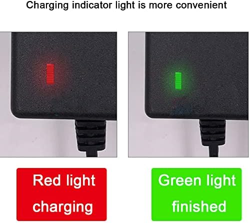 42V 2A Charger for 36V Scooter Lithium Battery / DC 5.5*|1 Plug | 5-Plug 42V 2A Scooter Charger with 8mm 3 Prong & 12mm