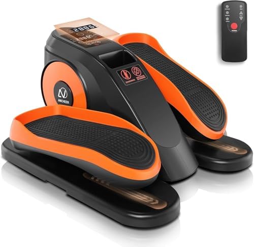 ANCHEER Elliptical Leg Exerciser for Seniors | Fully Assembled Electric Pedal Exerciser for Seniors | ANCHEER Electric
