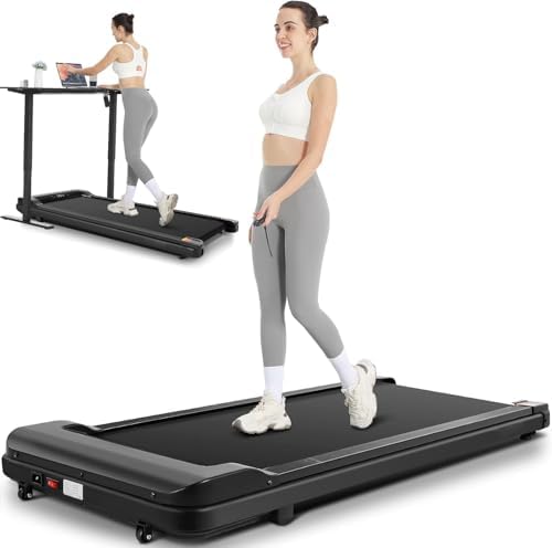 ANCHEER Walking Pads, |5HP Compact Running Machine for Home/Gym, Ultra-Quiet and Installation-Free
