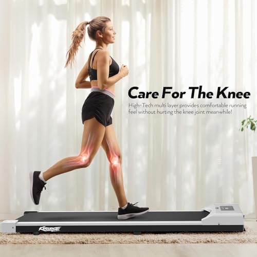 ANCHEER Walking Pads, |5HP Compact Running Machine for Home/Gym, Ultra-Quiet and Installation-Free