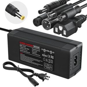 48V Lithium Battery Charger for Ebike: Universal 5|6V 2A Hiboy Titan Charger | 7-in-1 Charger for 48V Lithium Battery: