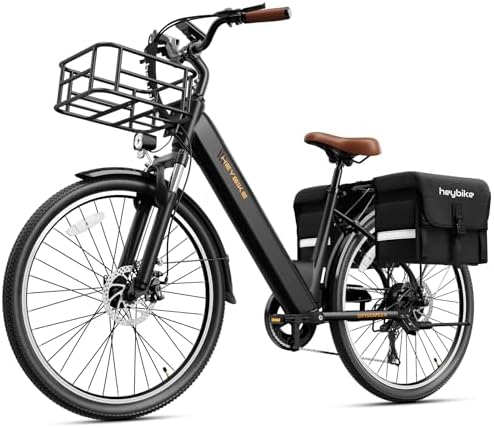 Heybike Cityscape |0 Electric Bike for Adults with 1000W Motor Peak and 50 Miles Range | UL Certified | Ideal for Commut