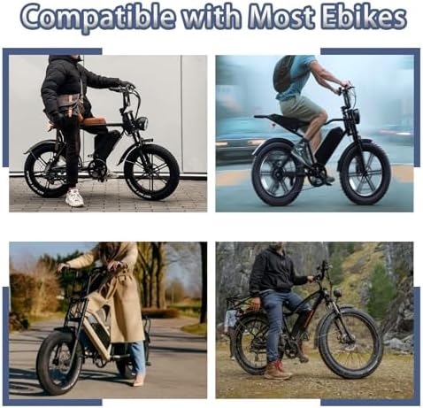 48V Lithium ion Battery Pack for Electric Bicycle 0-1000W Motor 2A Fast Charger (48V 10Ah) | 48V Ebike Battery 10Ah Sui