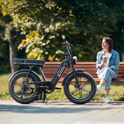 TST Electric Bike for Adults with 1500W Peak Brushless Motor | TST Electric Dirt Bike for Adults with 60 Miles Range |