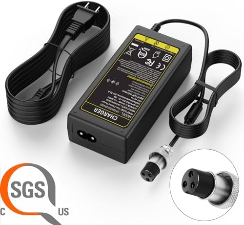 Sunl City Express 29V 2A Electric Bike Scooter Battery Fast Charger for Razor E100 E200 E200S E175 E300 E300S E500 E225S