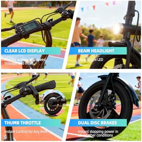 Adults 500W 25 Miles+ 20MPH Electric Mountain Bike for Off-Road Adventures | 750W 55 Miles+ 20MPH Electric Mountain Bik