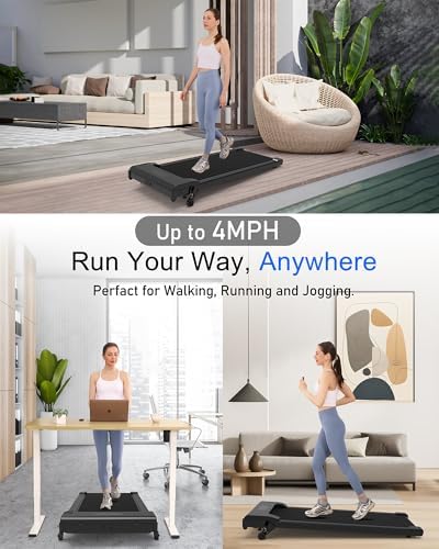 Lichico Walking Pad Under Desk Portable Treadmill for Home and Office | Super Quiet Lichico Walking Pad Under Desk Trea