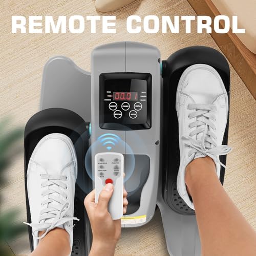 ANCHEER Electric Seated Pedal Exerciser for Seniors at Home ANCHEER Portable Quiet Elliptical Machine for Home Exercise
