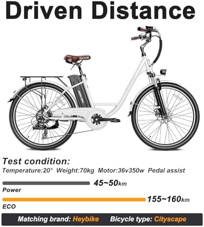 YS YOSE POWER 36V 13Ah Electric Bike Battery for Heybike Compatible Cityscape Replacement