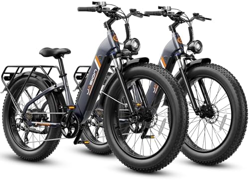 Jasion 26'' Fat Tire Electric Bike for Adults
