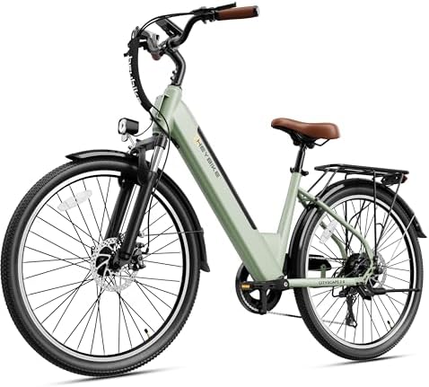 Heybike Cityscape |0 Electric Bike for Adults with 1000W Motor Peak and 50 Miles Range | UL Certified | Ideal for Commut