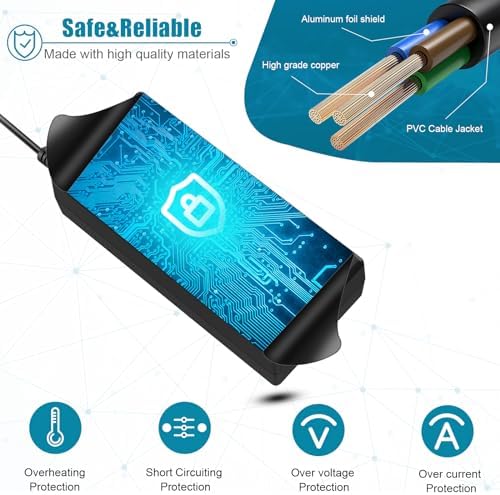 Sunl City Express 29V 2A Electric Bike Scooter Battery Fast Charger for Razor E100 E200 E200S E175 E300 E300S E500 E225S