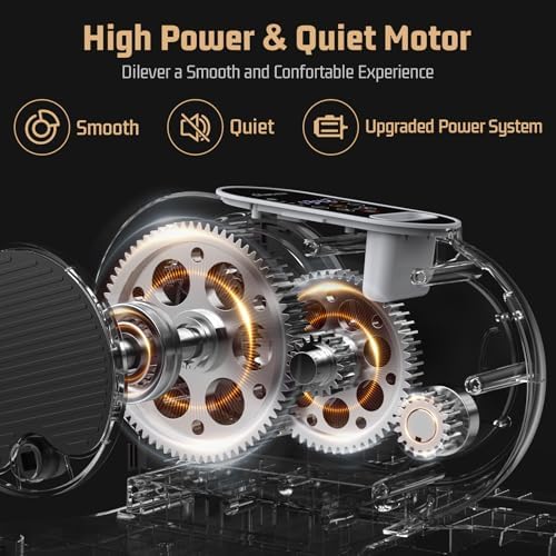 ANCHEER Ergonomic Elliptical Machine for Home Office Desk with 12 Speed Adjustments | Quiet and Portable ANCHEER Ellipt