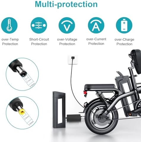 5|6V 2A Electric Charger for Fast and Safe Charging of 13S Li-ion Batteries | 5|6V 2A Electric Charger - Perfect for 13