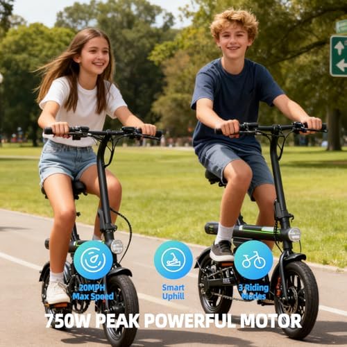 Adults 500W 25 Miles+ 20MPH Electric Mountain Bike for Off-Road Adventures | 750W 55 Miles+ 20MPH Electric Mountain Bik