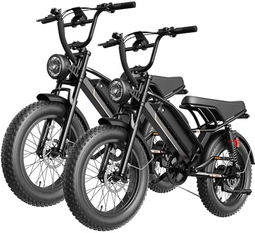 Electric Bike for Adults, 2000W/1500W Peak Motor, All Terrain Ebike Electric Bike for Adults, 20"/16" Fat Tire Ebike,