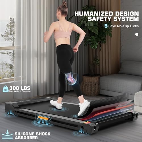 ANCHEER Walking Pads for Home/Gym/Office