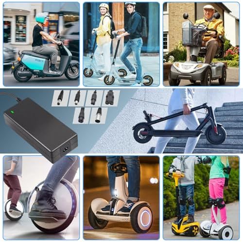 5|6V 2A Fast Charger for Electric Scooters & Batteries Compatible with Multiple Brands | Universal 5|6V 2A Fast Charger