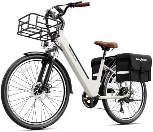Heybike Cityscape |0 Electric Bike for Adults with 1000W Motor Peak and 50 Miles Range | UL Certified | Ideal for Commut