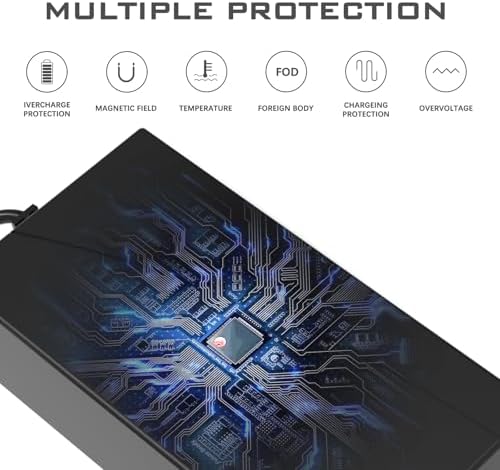 42V 2A Fast Charger Replacement for Razor Jetson Voyage gotrax Ninebot and Most 36V 10S Lithium Battery Devices | 7 Plu