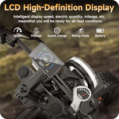 Electric Bike for Adults - 750W/Peak 1500W Motor, 48V15.6AH Detachable Battery, 28MPH UL 2849 Certified Electric Bike fo