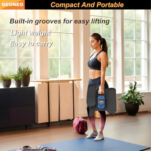 Under Desk Elliptical Machine, Quiet & Small Electric Seated Pedal Exerciser for Senior, Featuring Remote Control & 12 A