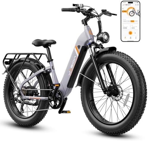 Jasion 26'' Fat Tire Electric Bike for Adults