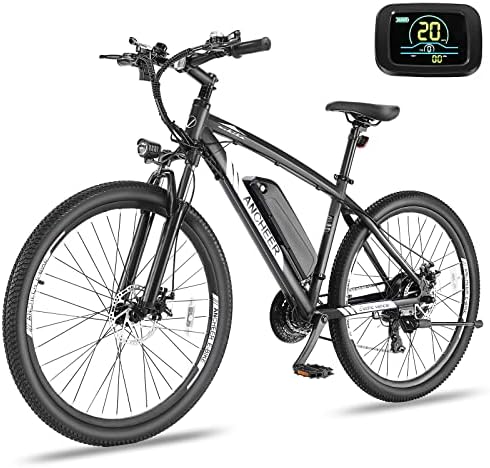 ANCHEER 750W Electric Bike for Adults, 60 Miles Ride, Fast Charge, 27.5'' Hummer Electric Mountain Bike with LCD Display