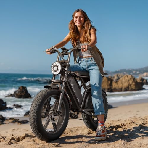 TST Electric Bike for Adults with 1500W Peak Brushless Motor | TST Electric Dirt Bike for Adults with 60 Miles Range |