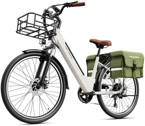 Heybike Cityscape |0 Electric Bike for Adults with 1000W Motor Peak and 50 Miles Range | UL Certified | Ideal for Commut