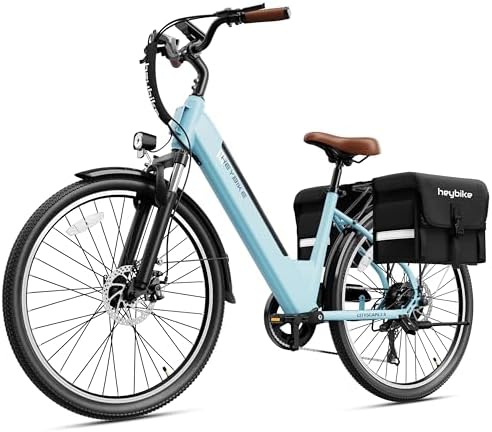 Heybike Cityscape |0 Electric Bike for Adults with 1000W Motor Peak and 50 Miles Range | UL Certified | Ideal for Commut