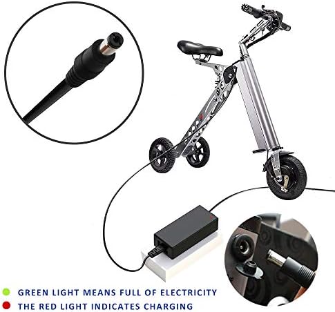 42V 2A Charger for 36V Lithium Battery Universal 3 Plugs | Universal 42V 2A 3-In-1 Charger for 36V Lithium Battery 8mm