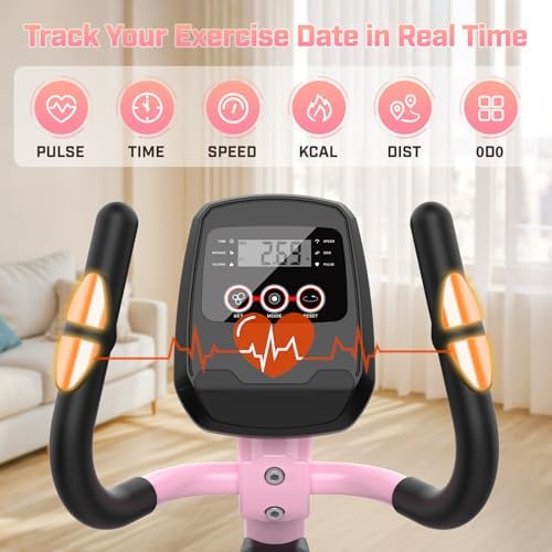 ANCHEER Home Elliptical Machine for Fitness Lovers with Ultra-Quiet Magnetic System | ANCHEER Elliptical Exercise Machi
