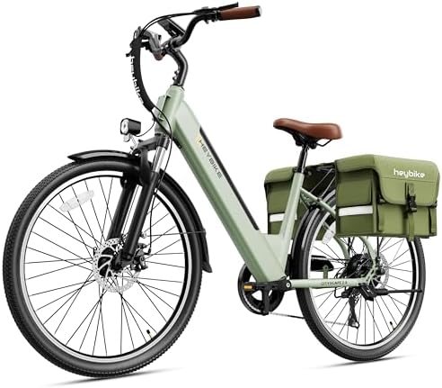 Heybike Cityscape |0 Electric Bike for Adults with 1000W Motor Peak and 50 Miles Range | UL Certified | Ideal for Commut
