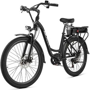 ANCHEER 48V 500Wh Electric Bike for Adults, Fast-Charge Removable Battery, Up to 60 Miles, 26" Commuter EBike | ANCHEER