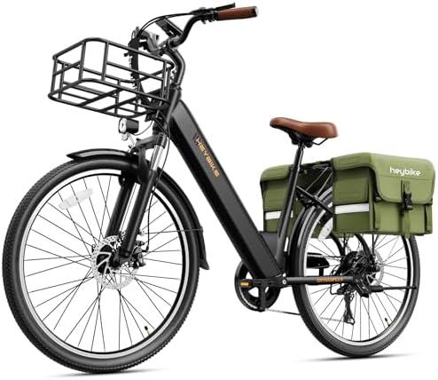 Heybike Cityscape |0 Electric Bike for Adults with 1000W Motor Peak and 50 Miles Range | UL Certified | Ideal for Commut