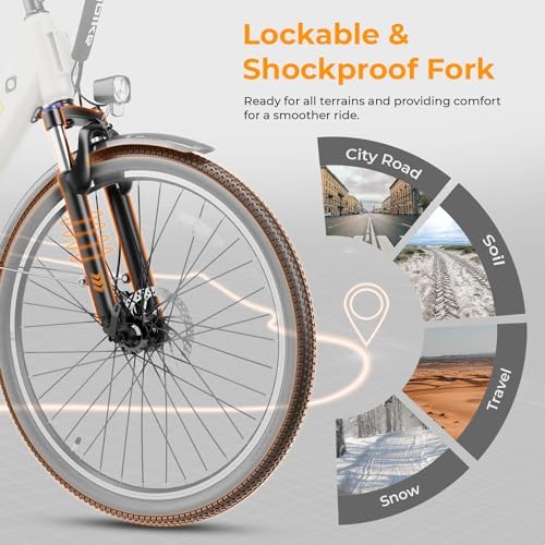 Heybike Cityscape |0 Electric Bike for Adults with 1000W Motor Peak and 50 Miles Range | UL Certified | Ideal for Commut