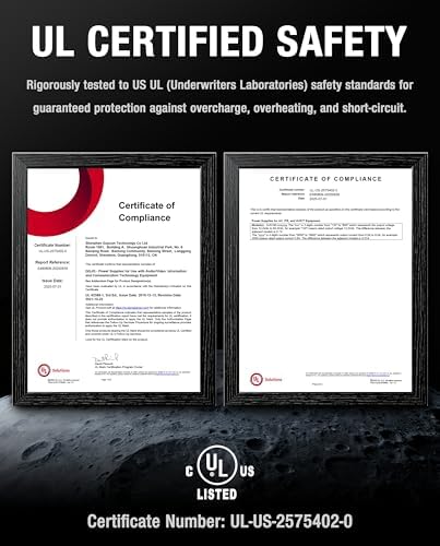 UL Listed 5|6V 2A Charger for 48V Lithium Battery - Fast Charging, Overload Protection, eBike Charger - Compatible with