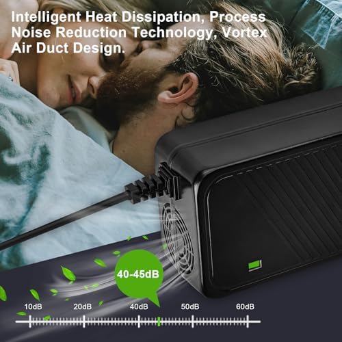 42V 2A Charger for Razor, Jetson, Voyage, Gotrax Ebike Battery | 42V 2A Efficient Fast Charging Charger for Electric Bi