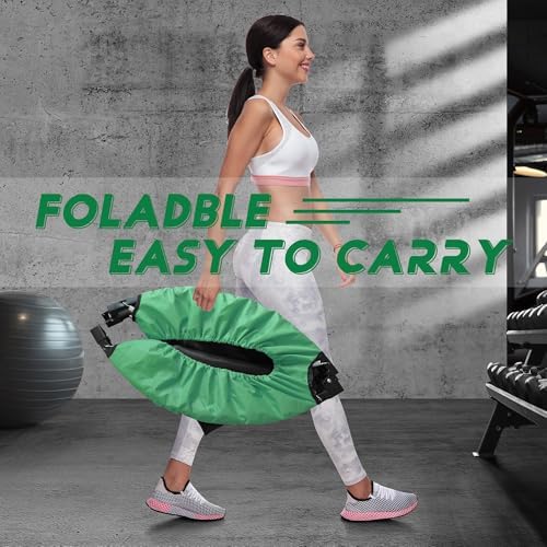 HYD-Parts 48" Mini Trampoline for Adults and Kids | Adjustable Bar | Indoor Fitness Trampoline | Max Load 440lbs HYD-Par