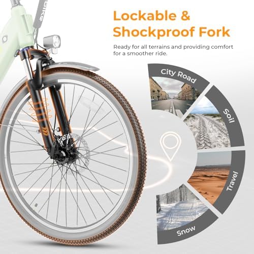 Heybike Cityscape |0 Electric Bike for Adults with 1000W Motor Peak and 50 Miles Range | UL Certified | Ideal for Commut